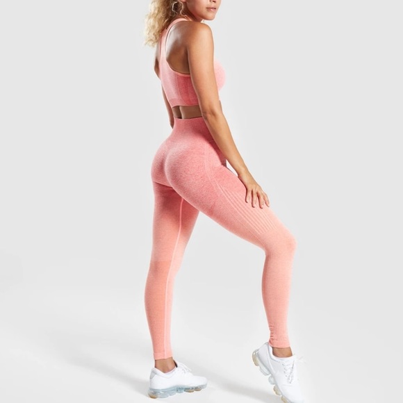 Gymshark Other - Gymshark Seamless Pink Coral Ombré XS